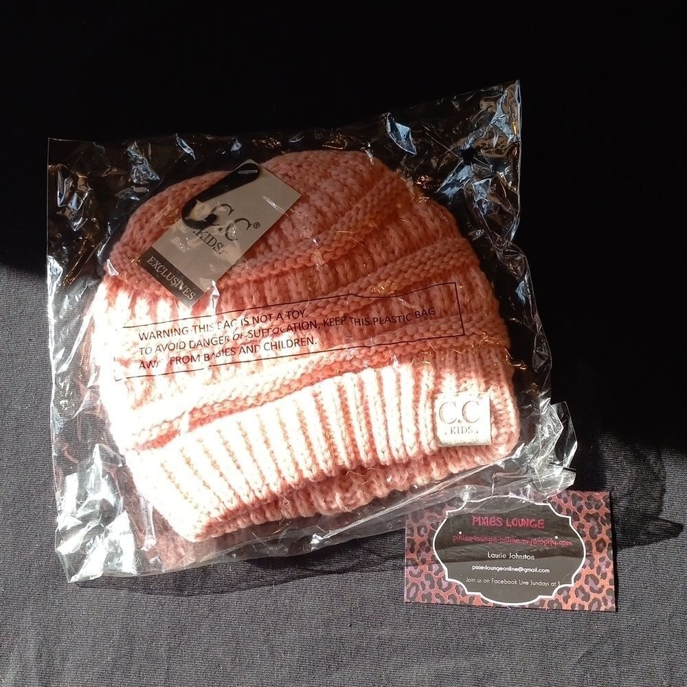 CC Kid Beanie Peach  